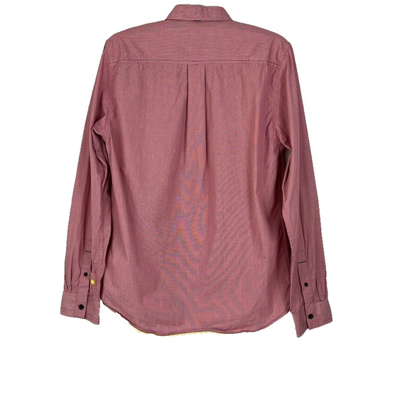 Descendant Of Thieves Dres Ladro Shirt Mens Size M Long Sleeve Button Up Striped - Picture 2 of 10